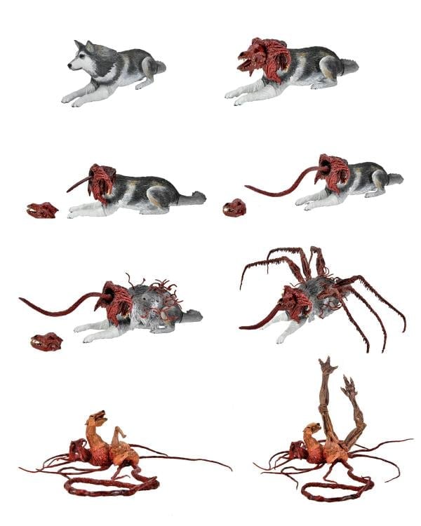 NECA The Thing Ultimate Dog Creature Set 7-Inch Figure - View 22