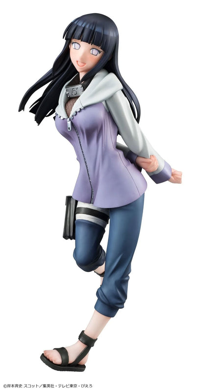 MegaHouse Naruto: Shippuden Gals Series Hinata Hyuga 8-Inch Figure (Reissue) - View 3