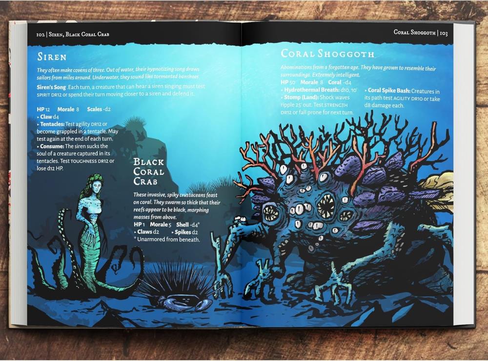 Free League Publishing Pirate Borg Core Rulebook for the RPG - View 9