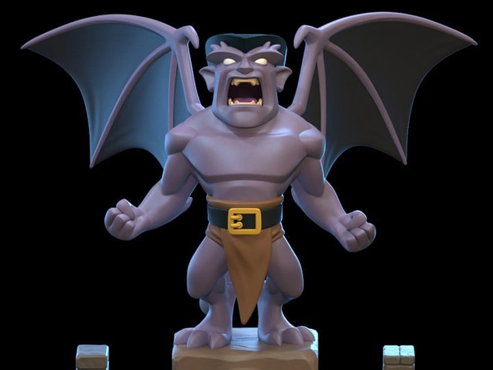 Quantum Mechanix Disney's Gargoyles Q-Fig Goliath 5-Inch Figure - View 2