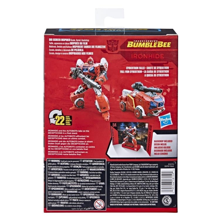 Hasbro Transformers Studio Series 84 Deluxe Class Ironhide Plastic Action Figure - View 6