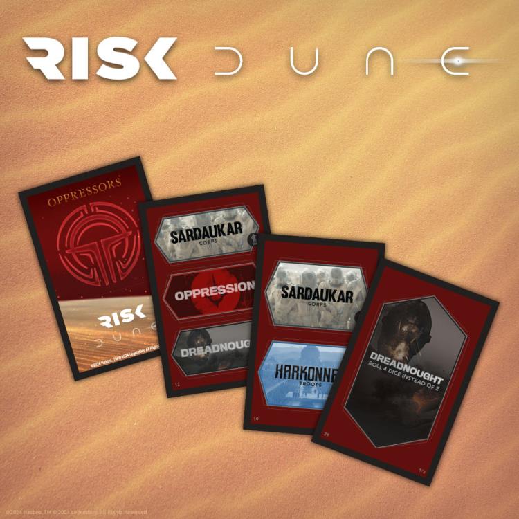 USAopoly Risk: Dune Edition Strategy Board Game, Dune Themed Risk - View 7