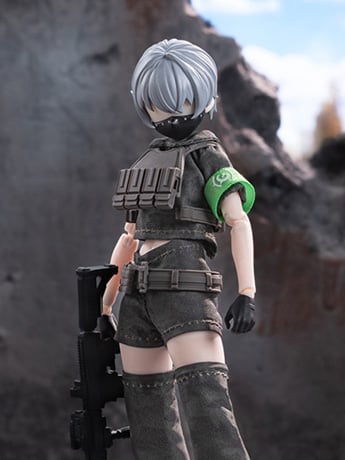 Neo Eden Toys Black Iron Rest Beijixing 6-Inch Action Figure