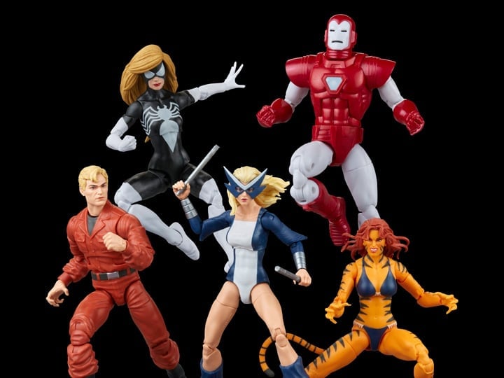 Hasbro Marvel Legends West Coast Avengers Exclusive Action Figure Five-Pack - View 2