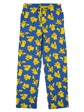 Bioworld Pokemon Pikachu Men's Sleep Pants in Polyester