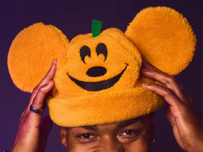 Cakeworthy Disney Mickey Mouse Pumpkin Sherpa Beanie - View 2