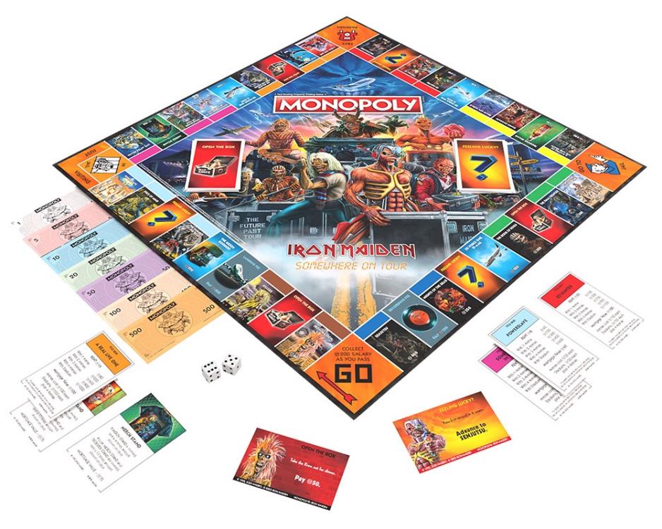 USAopoly Monopoly: Iron Maiden Property-Trading Board Game - View 4