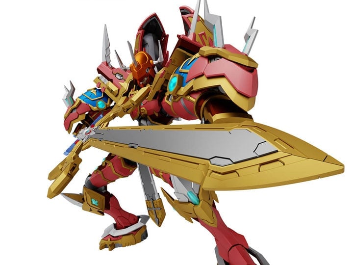 Bandai Figure-rise Standard Amplified Digimon Frontier Kaiser Greymon Model Kit - View 2