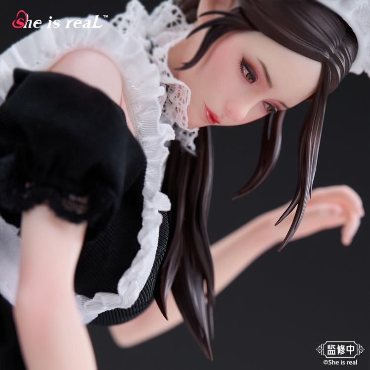 BearPanda She is real Water Droplet Maid 1/6 Scale ABS and PVC Figure, 10.6-Inch - View 9