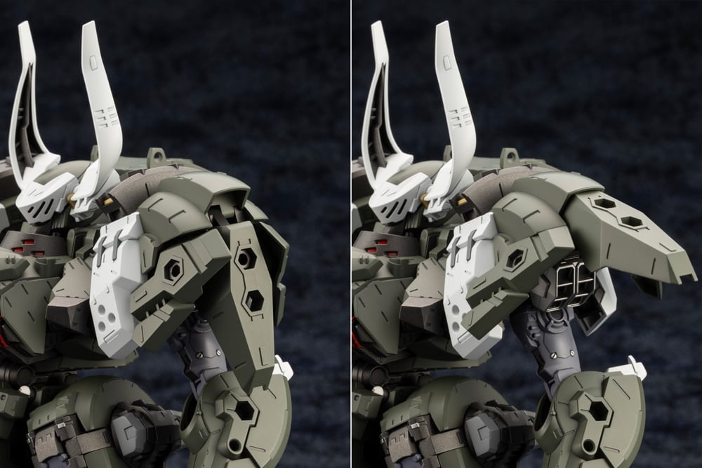 Kotobukiya Hexa Gear Bulkarm Wolfzerker 1/24 Scale Model Kit, 8.5-Inch - View 25