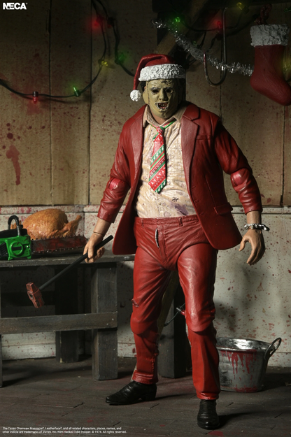 NECA The Texas Chainsaw Massacre Ultimate Santa Leatherface Action Figure - View 5