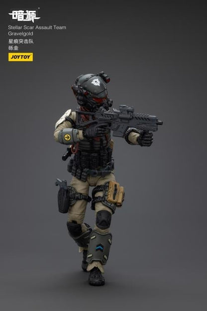 JoyToy Dark Source Stellar Scar Assault Team Gravelgold 1/18 Scale Action Figure - View 9