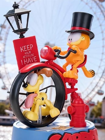 SOSKILL Garfield A Penny-Farthing Journey Model Kit 8-Inch