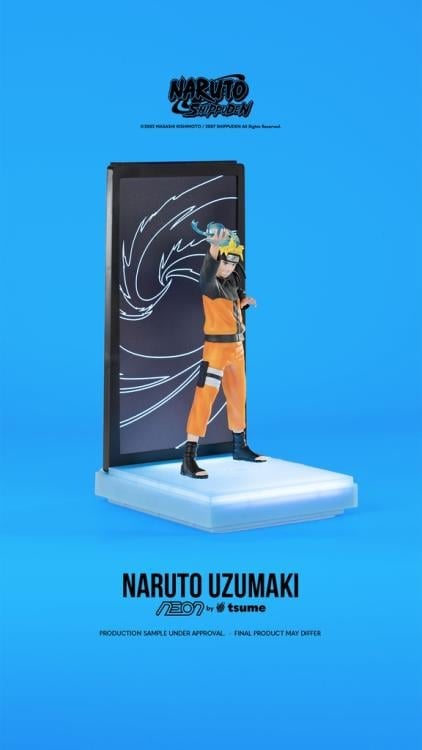 Tsume Naruto: Shippuden NEON Naruto Uzumaki Lighted Display Figure 10-Inch - View 6