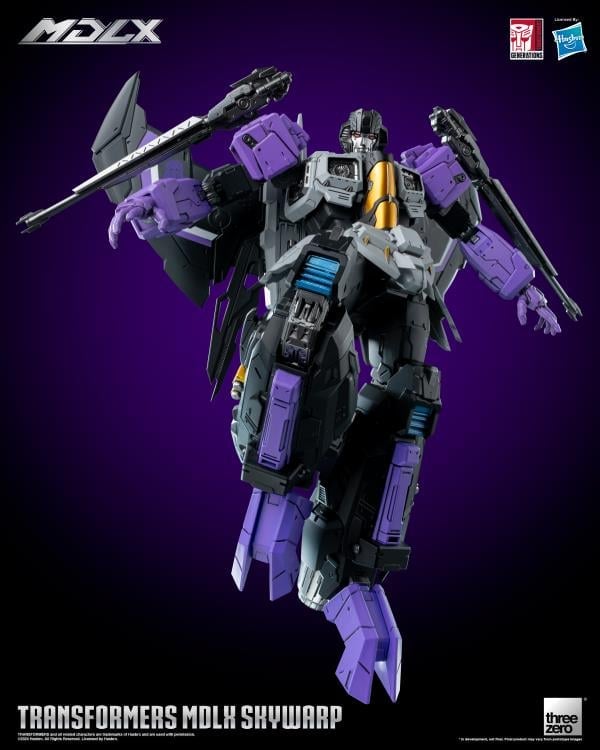 threezero Transformers MDLX Articulated Figure Series Skywarp 7.8-Inch Action Figure - View 8