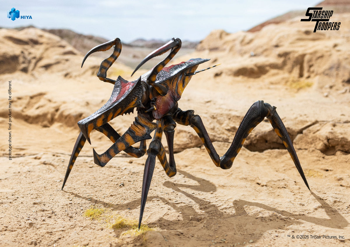 Hiya Toys Starship Troopers Exquisite Basic Warrior Bug 5.3-Inch Action Figure - View 3