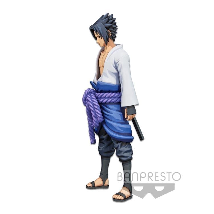 Bandai Naruto: Shippuden Grandista Manga Dimensions Sasuke Uchiha 10.6-Inch Figure - View 5