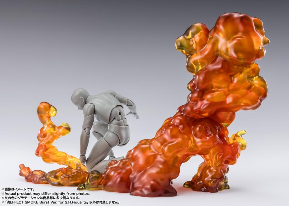 Bandai Tamashii Nations Tamashii Effect Smoke (Burst Ver.) Display Effect Part, 5.3-Inch - View 6