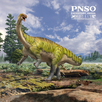 PNSO Prehistoric Art Models Yiran the Lufengosaurus PVC Dinosaur Figure - View 7