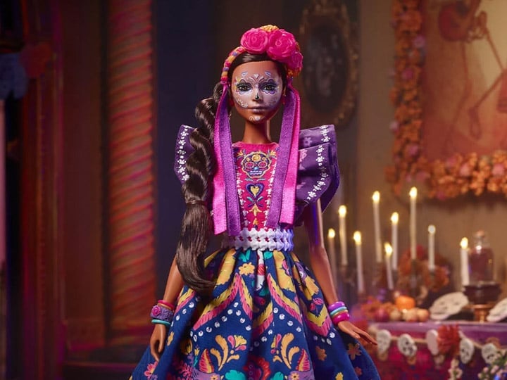 Mattel Barbie Signature Dia De Muertos (2022) Black Label Doll - View 2