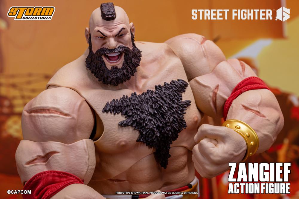 Storm Collectibles Street Fighter 6 Zangief 1/12 Scale Plastic Action Figure - View 21