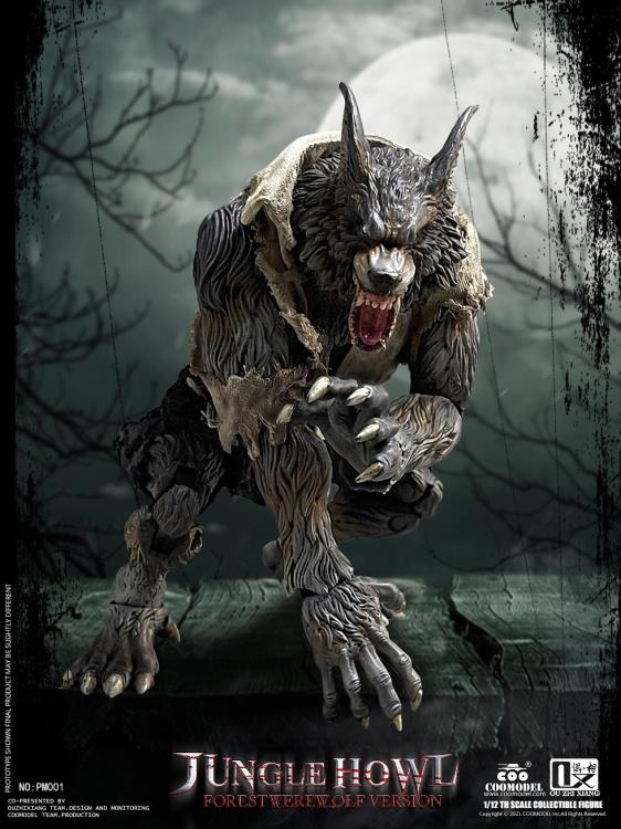 COO Model Jungle Howl Forest Werewolf (Standard Ver.) 1/12 Scale Plastic Figure - View 4