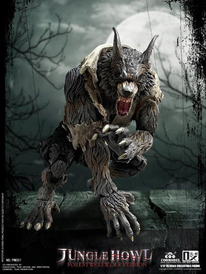 COO Model Jungle Howl Forest Werewolf (Standard Ver.) 1/12 Scale Plastic Figure - View 4