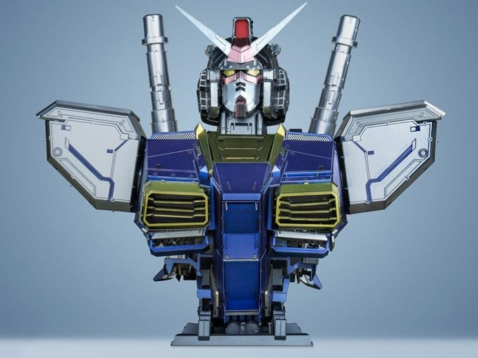 Bandai Mobile Suit Gundam BN Metal Works Vol. 1 RX-78-2 Gundam Metal Model Kit, 6.3-Inch - View 3