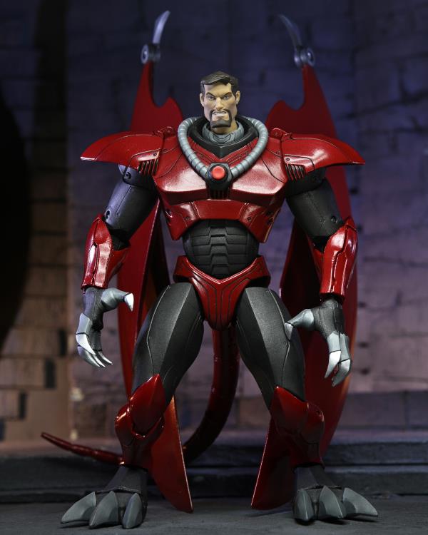 NECA Disney's Gargoyles Ultimate Armored Xanatos Action Figure - View 12