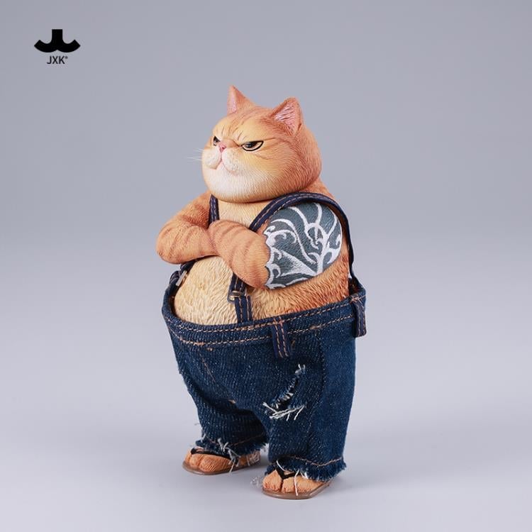 JxK.Studio Tough-Guy Cat (Ver. B) 4.5-Inch Resin Figure - View 5