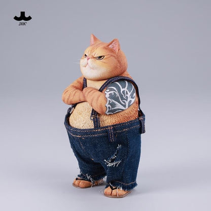 JxK.Studio Tough-Guy Cat (Ver. B) 4.5-Inch Resin Figure - View 5