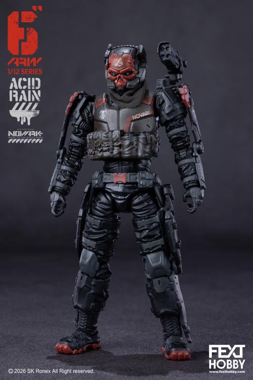 Fext Hobby Acid Rain World: Novark FXH-AR-005 Valerius 1/12 Scale Action Figure - View 3