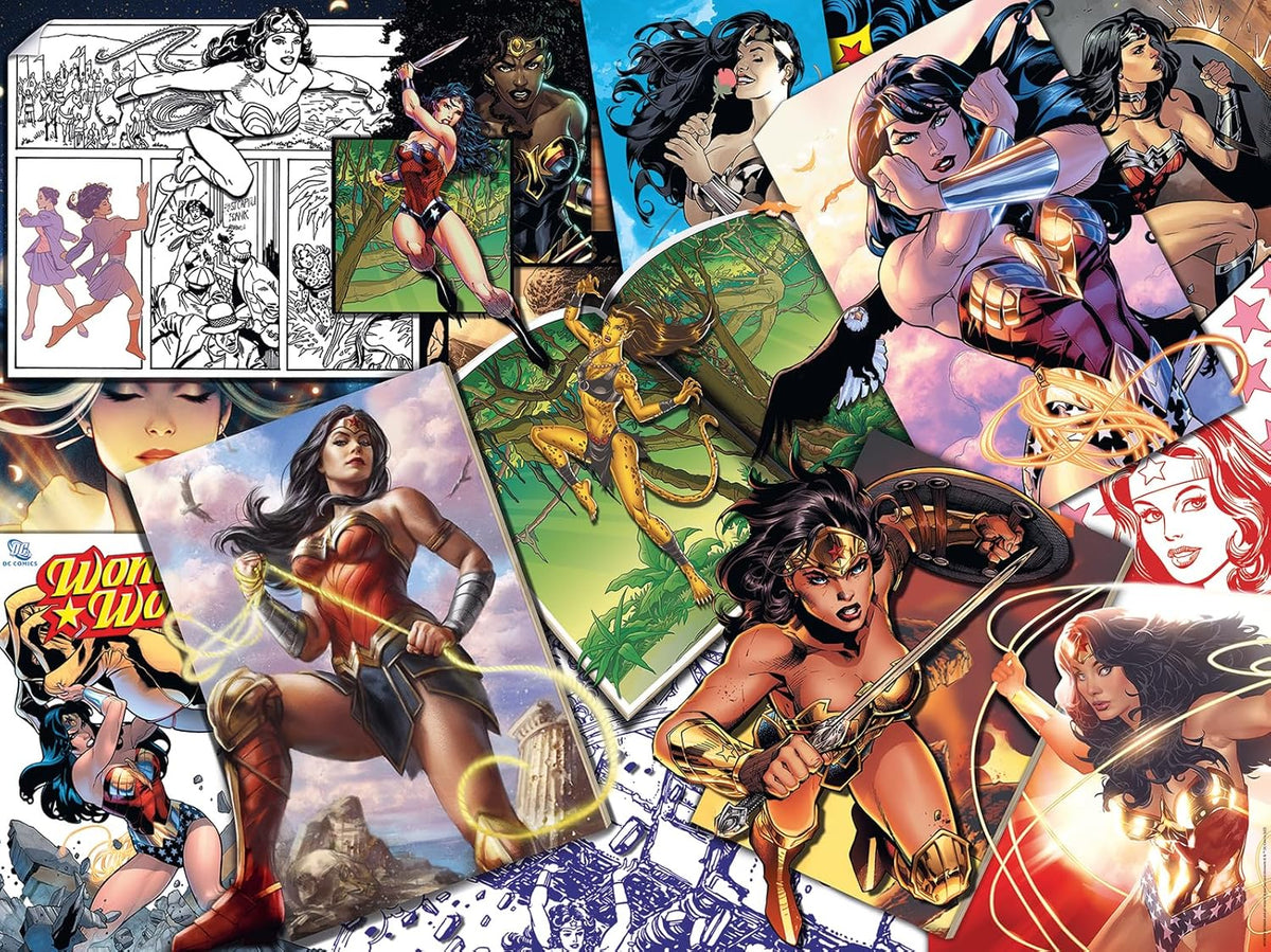 Ravensburger DC Comics Wonder Woman 1500-Piece Jigsaw Puzzle - View 3