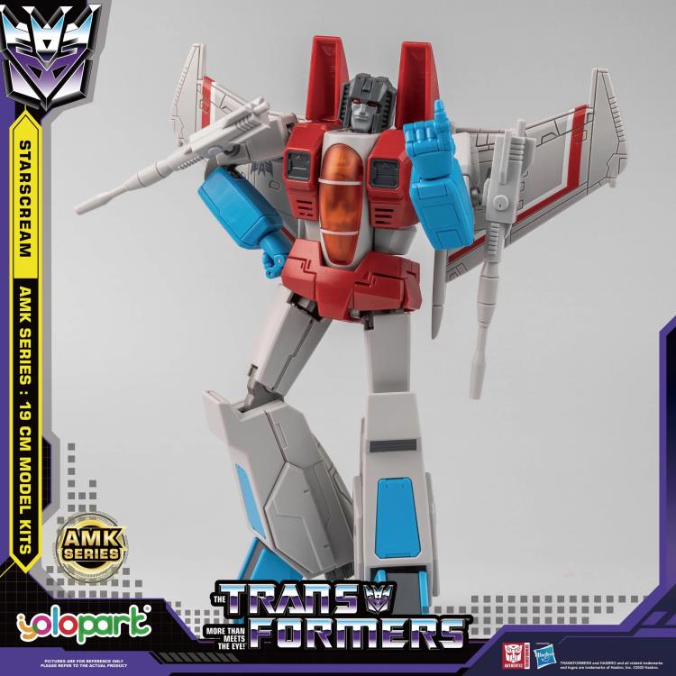 Yolopark Transformers G1 Starscream Advanced Model Kit 7.5-Inch Plastic Model Kit - View 3