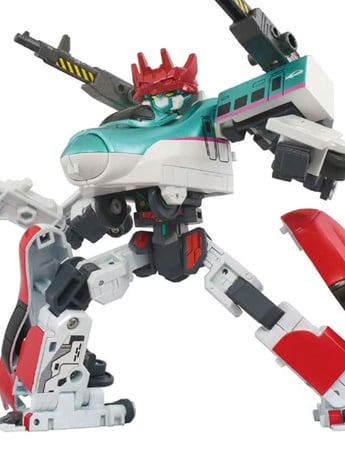 Takara Tomy Shinkansen Transformation Robo Shinkalion Plarail-Shinkalion SGX E5 and E6 Plastic Figure Set