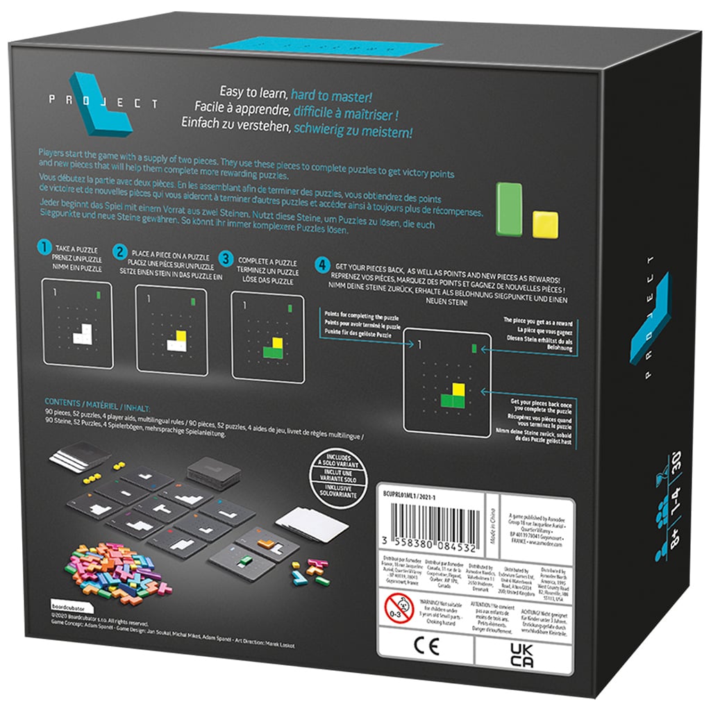 Boardcubator Project L Tabletop Board Game by Boardcubator - View 3