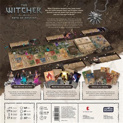 Go On Board The Witcher: Path of Destiny Standard Edition Board Game - View 3