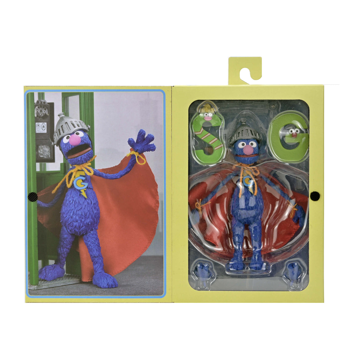 NECA Sesame Street Ultimate Super Grover Plastic Action Figure - View 23