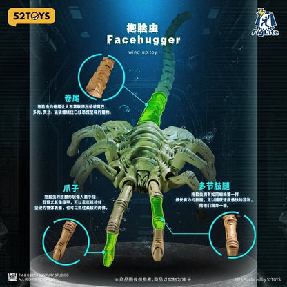 52Toys Alien FigLite Facehugger Wind-Up Toy in ABS and PVC - View 9