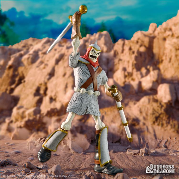 Super7 Dungeons & Dragons Ultimates Dekkion (Skeleton Warrior) Action Figure - View 3