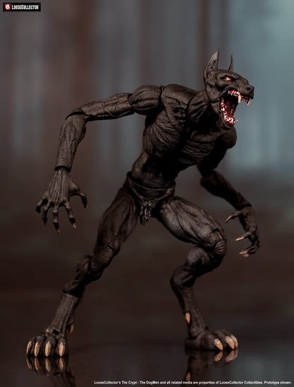 LooseCollector The Crypt Dogmen Black 1/12 Scale 8-Inch Action Figure - View 5