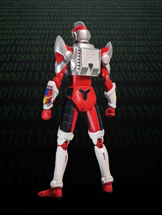 Evolution-Toy Gridman Universe HAF Gridman (Animation Style) Action Figure, 6.7-Inch - View 7