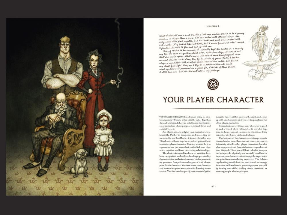Free League Publishing Vaesen Nordic Horror Roleplaying Revised Edition Book - View 5