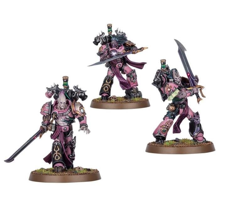 Games Workshop Warhammer 40,000 Emperor's Children Flawless Blades Citadel Plastic Miniatures Set - View 3