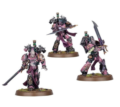 Games Workshop Warhammer 40,000 Emperor's Children Flawless Blades Citadel Plastic Miniatures Set - View 3