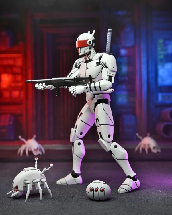 NECA Teenage Mutant Ninja Turtles: The Last Ronin Ultimate Elite Synja Patrol Bot Plastic Action Figure - View 7