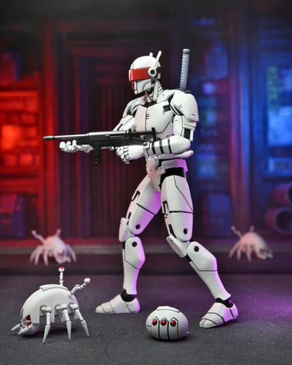 NECA Teenage Mutant Ninja Turtles: The Last Ronin Ultimate Elite Synja Patrol Bot Plastic Action Figure - View 7