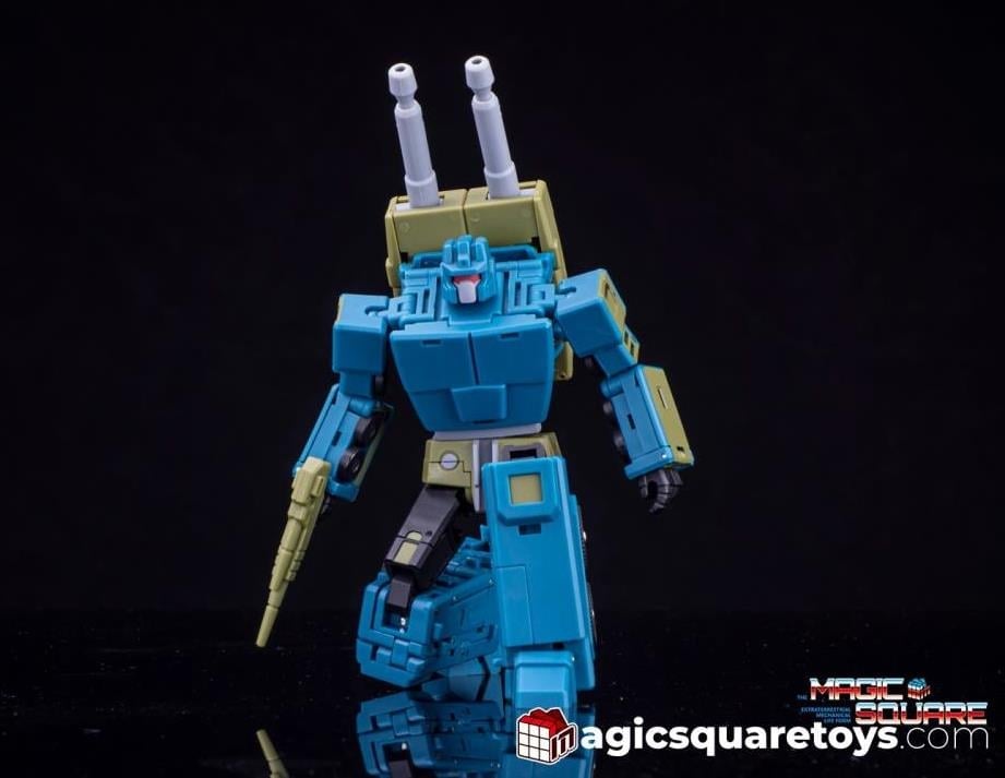 Magic Square MS-B53D Night Tracer (Comic Edition) 4.72-Inch Polyamide Collectible Figure - View 4