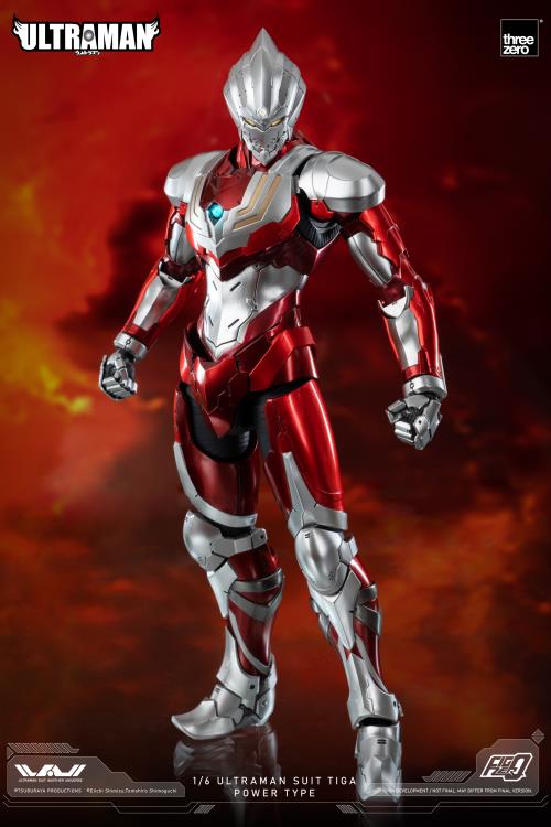 threezero Ultraman Suit Another Universe FigZero Ultraman Suit Tiga Power Type 1/6 Scale Figure - View 4