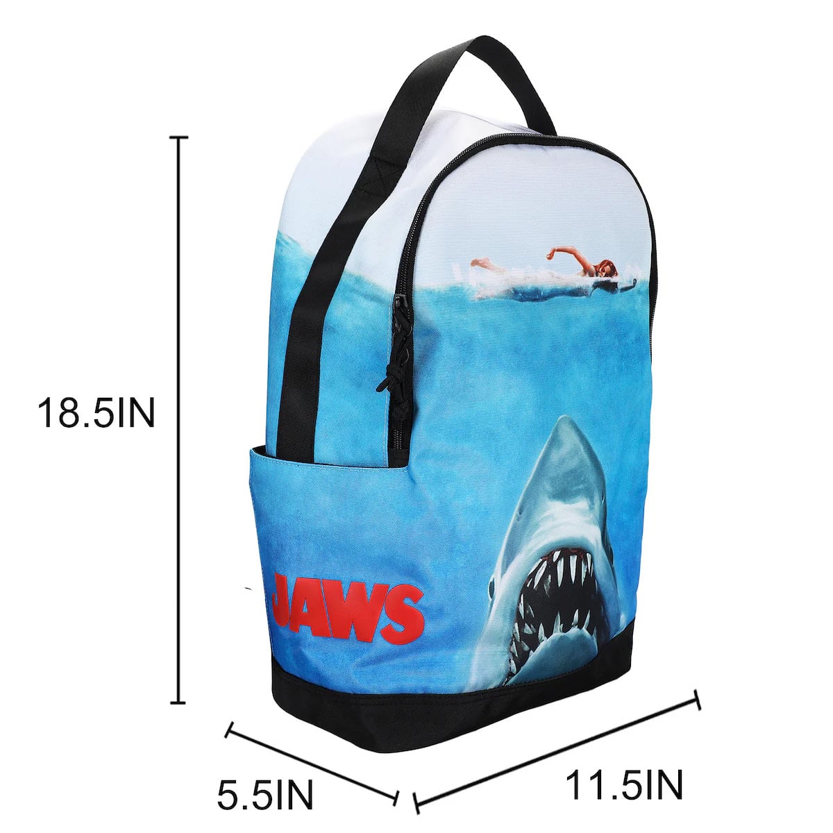 Bioworld Merchandising Jaws Poster Backpack 18.5-Inch - View 8